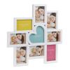 Rám na 9 fotografií RD0639 biela