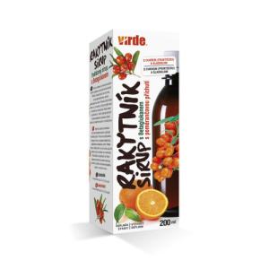 VIRDE Rakytníkový sirup s betaglukánom 200 ml