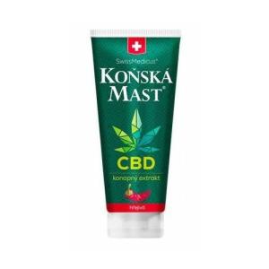 SWISSMEDICUS Konská masť s CBD hrejivá 200 ml