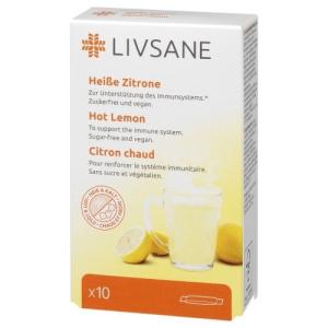 LIVSANE Horúci citrón 10 kusov