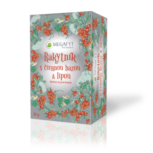 MEGAFYT Rakytník s čiernou bazou & lipou 20 x 1,5 g