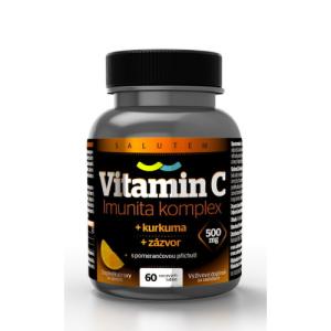 SALUTEM Vitamín C 500 mg Imunita komplex 60 cmúľacích tabliet