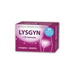 LYSGYN + D-manóza 30 tabliet rozpustných v ústach