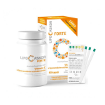 LIPO C askor forte 60 kapsúl +  5 kusov testovacích prúžkov ZADARMO