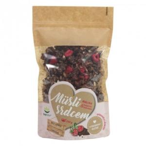 TOPNATUR Müsli srdcom Malina & belgická čokoláda 350 g