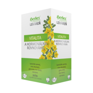 HERBEX Čaj vitalita a hormonálna  rovnováha 20 x 3 g