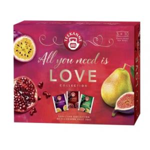 TEEKANNE Love collection 3 druhy po 10 vrecúšok