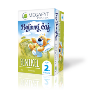MEGAFYT Bylinný čaj fenikel pre deti 20 x 1,5 g