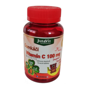 JUTAVIT Gumkáči vitamín C 100 mg kids 60 tabliet