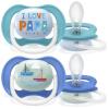AVENT Cumlik 6-18m ultra air text chlapec 2 kusy