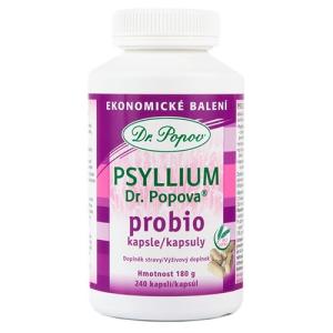 DR. POPOV Psyllium probio 240 kapsúl