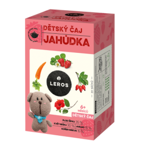 LEROS Detský čaj jahôdka 20 x 2 g