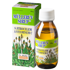 MÜLLEROV SIRUP So skorocelom a vitamínom C 245 ml