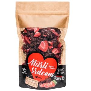TOPNATUR Müsli srdcom jahoda & čokoláda 250 g