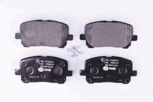 HELLA PAGID Sada brzdových platničiek kotúčovej brzdy 8DB355010221