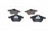 BOSCH Sada brzdových platničiek kotúčovej brzdy 0986424488