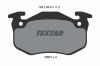 TEXTAR Sada brzdových platničiek kotúčovej brzdy 2097401