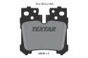 TEXTAR Sada brzdových platničiek kotúčovej brzdy 2424401