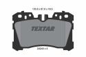 TEXTAR Sada brzdových platničiek kotúčovej brzdy 2424501