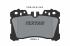 TEXTAR Sada brzdových platničiek kotúčovej brzdy 2424501