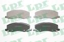 LPR Sada brzdových platničiek kotúčovej brzdy 05P1468