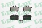 LPR Sada brzdových platničiek kotúčovej brzdy 05P294