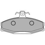 DELPHI Sada brzdových platničiek kotúčovej brzdy LP1429