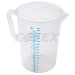 Odmerka číra s modrou mierkou - 0,5 l