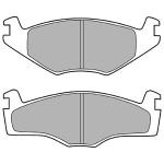 DELPHI Sada brzdových platničiek kotúčovej brzdy LP420