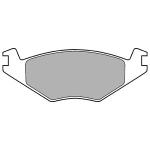 DELPHI Sada brzdových platničiek kotúčovej brzdy LP505