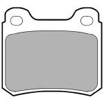 DELPHI Sada brzdových platničiek kotúčovej brzdy LP915