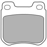 DELPHI Sada brzdových platničiek kotúčovej brzdy LP1441