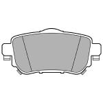 DELPHI Sada brzdových platničiek kotúčovej brzdy LP3145