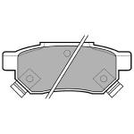 DELPHI Sada brzdových platničiek kotúčovej brzdy LP625