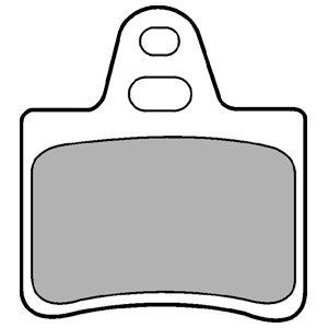 DELPHI Sada brzdových platničiek kotúčovej brzdy LP655