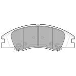 DELPHI Sada brzdových platničiek kotúčovej brzdy LP1932