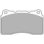 DELPHI Sada brzdových platničiek kotúčovej brzdy LP1944