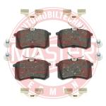 MASTER-SPORT Sada brzdových platničiek kotúčovej brzdy 13046028942NSETMS