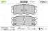 VALEO Sada brzdových platničiek kotúčovej brzdy 301941