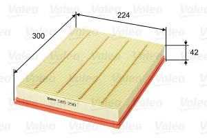 VALEO Vzduchový filter 585290