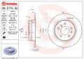 BREMBO Brzdový kotúč 08517434