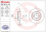 BREMBO Brzdový kotúč 08521310