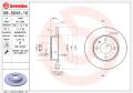 BREMBO Brzdový kotúč 08524310