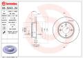 BREMBO Brzdový kotúč 08524324