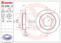 BREMBO Brzdový kotúč 08526610