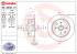 BREMBO Brzdový kotúč 08530910