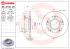 BREMBO Brzdový kotúč 08A73020