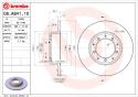 BREMBO Brzdový kotúč 08A84110