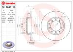 BREMBO Brzdový kotúč 08A84110