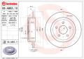 BREMBO Brzdový kotúč 08A86311